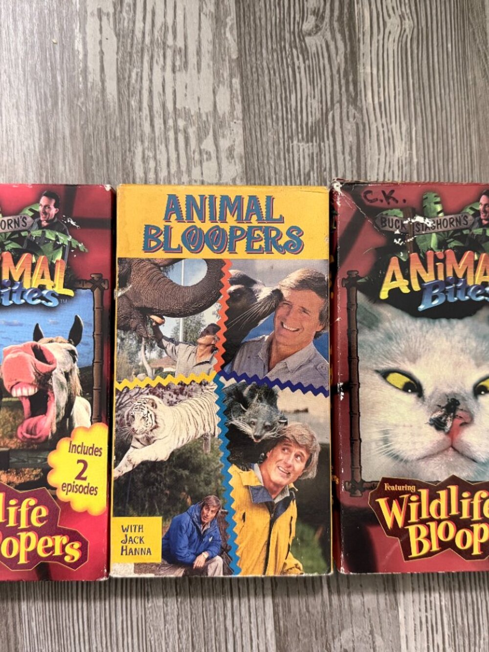 Vintage Animal VHS Lot | Animal Bites & Animal Bloopers | Wildlife Comedy - Picture 2 of 4